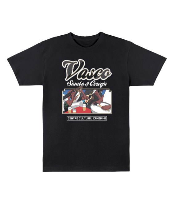 CAMISETA SAMBA DO VASCO BRANCA
